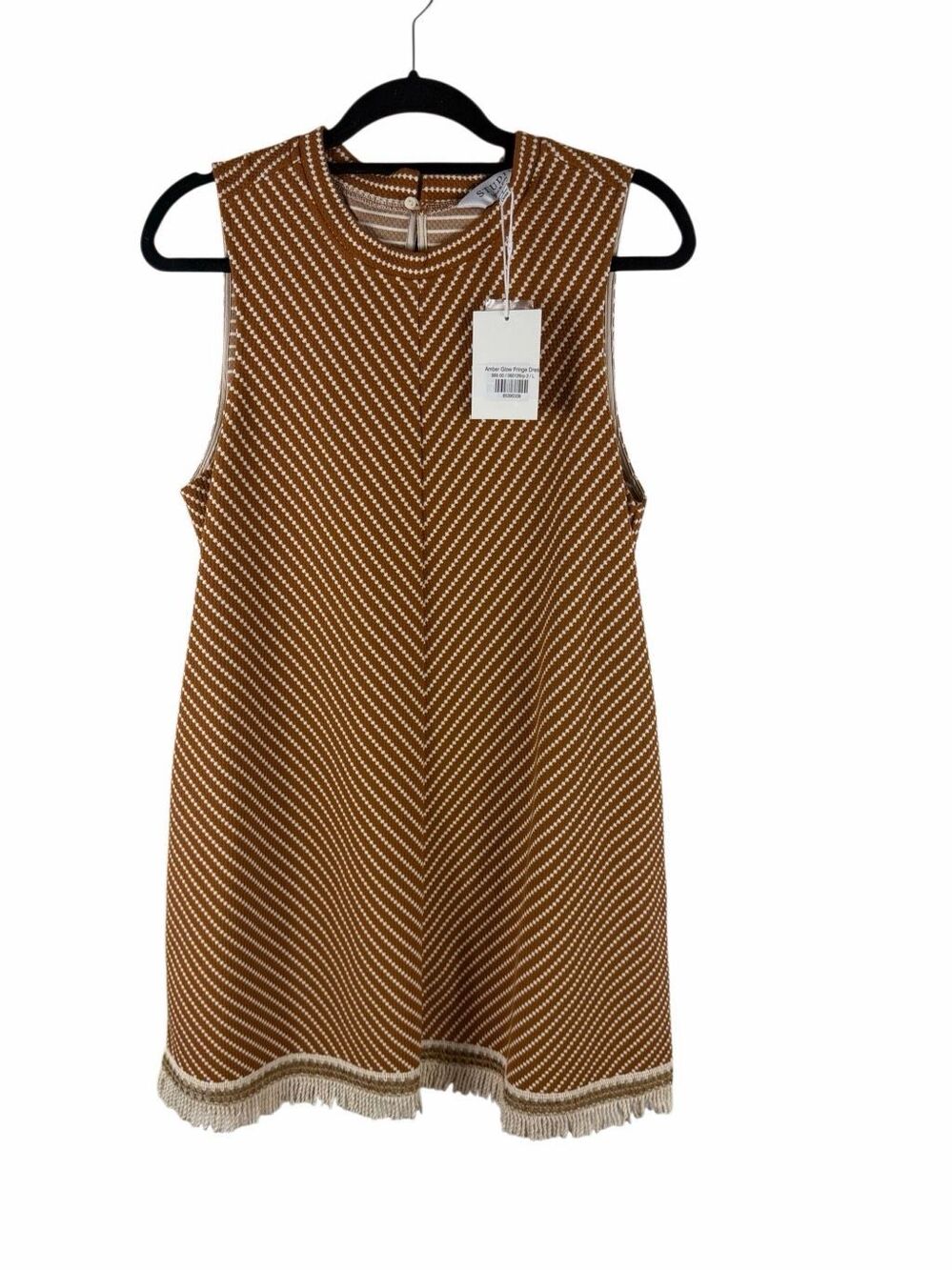 NWT Studio Amber Blow Fringe Drewss- Size L